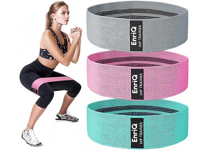 a booty band for leg workout