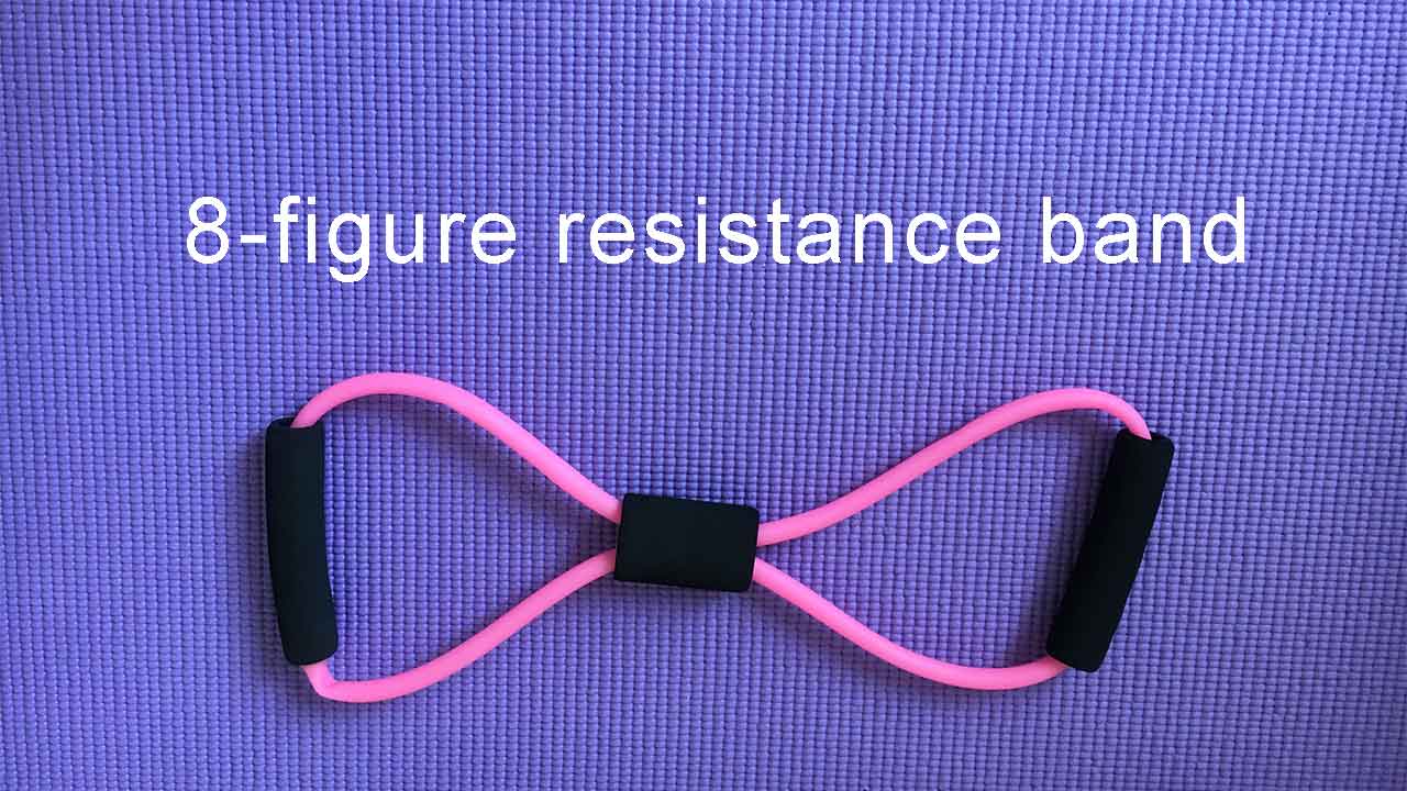 An 8-figure resistance band